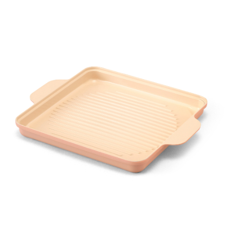 アイリスオーヤマ IH専用 焼肉 プレート ピンク IHKP-YP14-P