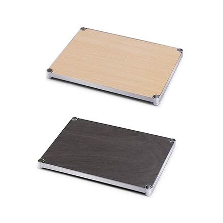 アイリスオーヤマ メタルラック ウッディ棚板 MR-61TWM ダークブラウン