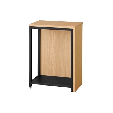 アイリスオーヤマ 伸縮サイドテーブル SST-380 ナチュラル/ブラック