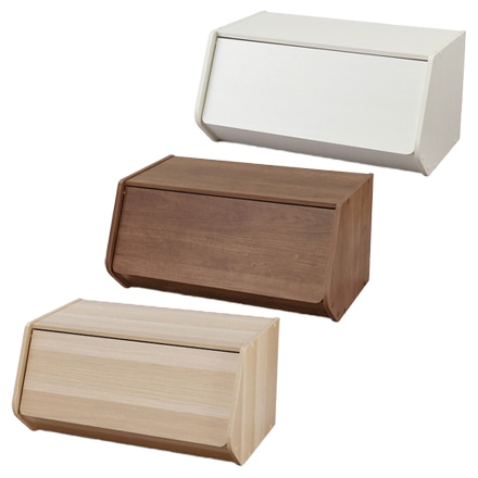 アイリスオーヤマ スタックボックス 扉付き STB-600D 2個セット オフホワイト