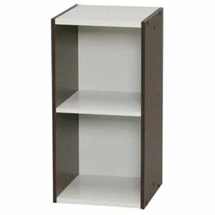 アイリスオーヤマ スペースユニット UB-6030 ウォールナットブラウン/オフホワイト