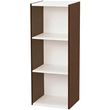 アイリスオーヤマ スペースユニット UB-9030 ウォールナットブラウン/オフホワイト