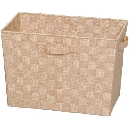 アイリスオーヤマ カラーバスケット 深型 CBK-38D ベージュ