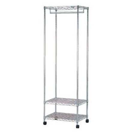 アイリスオーヤマ メタルミニワードローブ 幅55cm ポール直径19mm MTO-WR55