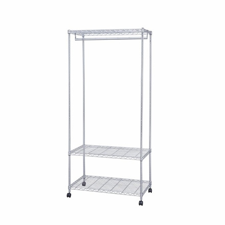 アイリスオーヤマ メタルミニワードローブ 幅80cm ポール直径19mm MTO-WR80