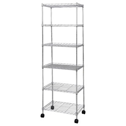 アイリスオーヤマ メタルスリム 幅33cm 棚板6枚 MK-3014N