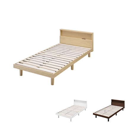 アイリスオーヤマ すのこベッド シングル SNB-S ナチュラル