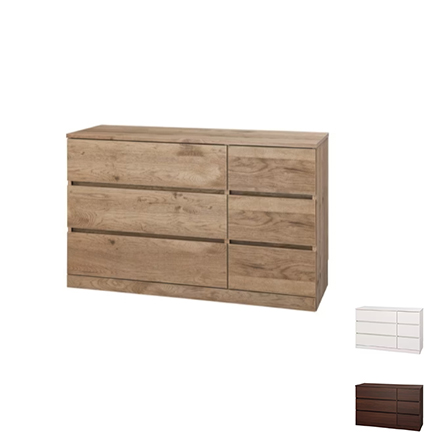 アイリスオーヤマ ウッドチェスト ロータイプ WCH-1090L アッシュブラウン