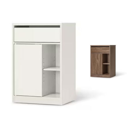 アイリスオーヤマ HIROBIROシリーズ ウッドサイドチェスト キャスター付き WSC-468 ホワイト