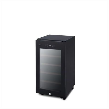 アイリスオーヤマ ワインセラー16本 IWC-C161A-B ブラック