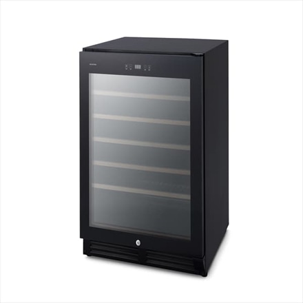 アイリスオーヤマ ワインセラー51本 IWC-C511A-B ブラック