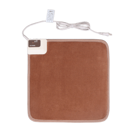 アイリスオーヤマ ホットマット 40×40cm ブラウン HCM-40S-T