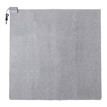 アイリスオーヤマ 室温センサー付き ホットカーペット 2畳 グレー HCM-T1818-H