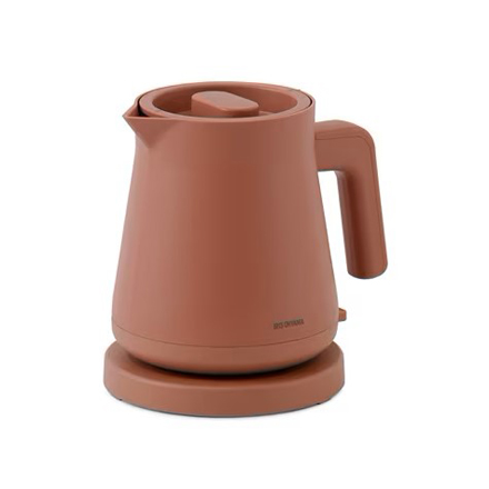 アイリスオーヤマ 電気ケトル 800ml IBKT-800-T テラコッタ