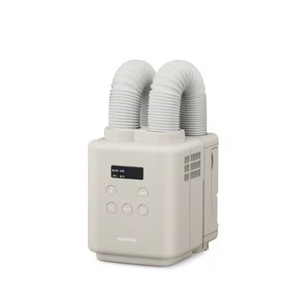 アイリスオーヤマ ふとん乾燥機 カラリエmini TURBO ツインノズル JSK-W10-HC グレージュ