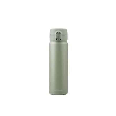 アイリスオーヤマ ステンレスマグボトル ワンタッチ 500ml SM-O500 ペールグリーン