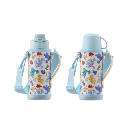 アイリスオーヤマ ステンレスケータイボトル 2WAYボトル 600ml 2WB-600D ミッキー