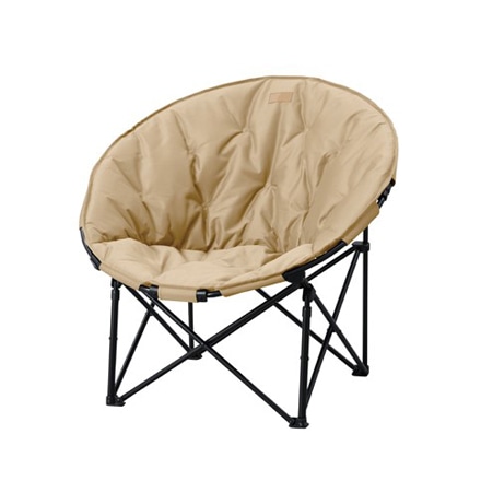 アイリスオーヤマ HUGEL ヒューゲル ムーンチェアコンパクト CC-MOC ベージュ