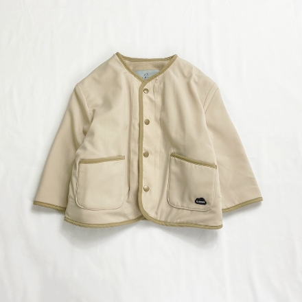 リバーシブルジャケット ベージュ 80サイズ