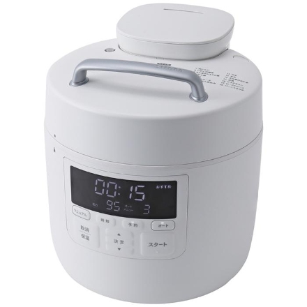 シロカ 電気圧力鍋 おうちシェフPRO SP-2DM251 [ホワイト]