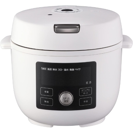 TIGER COOKPOT 電気圧力鍋 マットホワイト COK-A220-WM