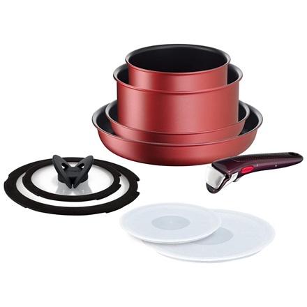 ティファール ガス・IH対応 インジニオ・ネオ IHルージュ・アンリミテッド セット9 L38392