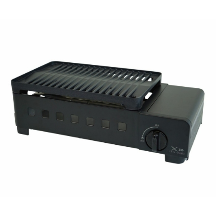 山善 カセットガスグリル YGM-GS1(B)