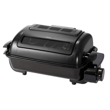 両面焼きワイドグリル脱煙・消臭セラミックフィルター付き NFR-1100(MB) マットブラック