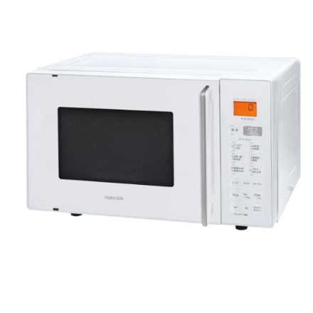 YAMAZEN オーブンレンジ フラット 16L ヘルツフリー YRS-F160V(W) ホワイト