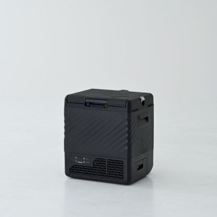 YAMAZEN ポータブル冷蔵庫 キャリー付き 22L YFR-AC22C(B) ブラック