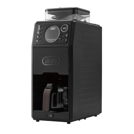 Toffy 全自動ミル付カスタムドリップコーヒーメーカー K-CM9-RB ブラック