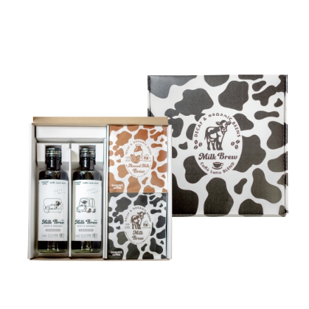 innocent coffee decaf MIilkBrew CoffeeBag&Bace set