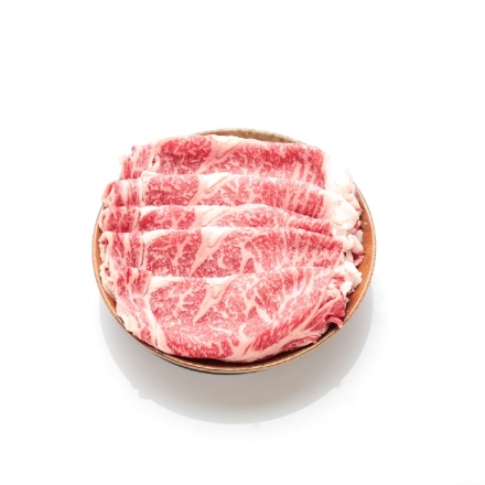 はこだて大沼黒牛 ロース すき焼き用 400g