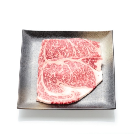 はこだて大沼黒牛 ロース ステーキ用 400g