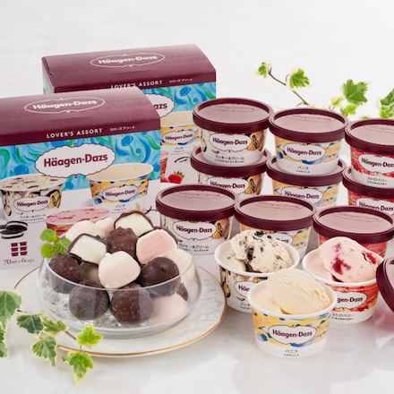 ハーゲンダッツ＆人気のフレンチレストラン監修のショコラアイスボール 30個 A-HCBW