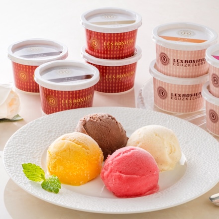 銀座京橋 レ ロジェ エギュスキロール 銀座アイスバラエティ 8個 AH-RG8