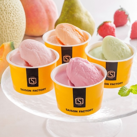 セゾンファクトリー　日本の名産フルーツアイス 12個 AH-SJ
