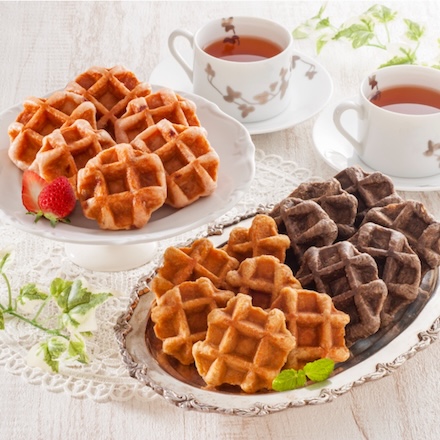 イーペルの猫祭り　ベルギーミニワッフル 18個 YJ-YW