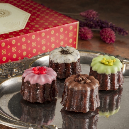 【バレンタイン/ホワイトデー】 銀座京橋 レ ロジェ エギュスキロール　カヌレ・ド・ショコラ 計16個