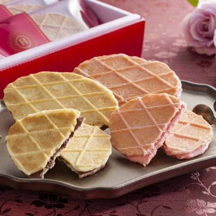 【バレンタイン/ホワイトデー】 銀座京橋 レ ロジェ エギュスキロール チョコレートワッフルサンド 計10個