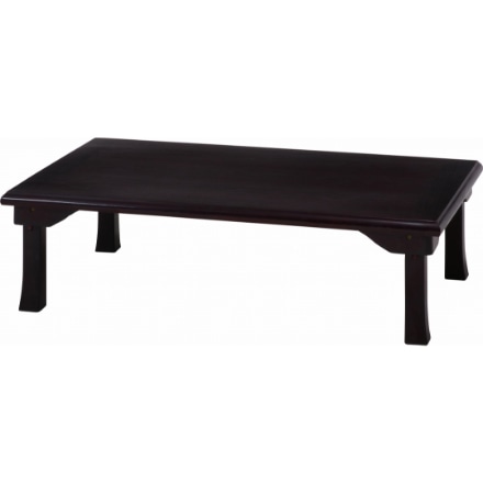 折脚和風座卓 紫檀色 (パープルブラウン) TLM‐12075