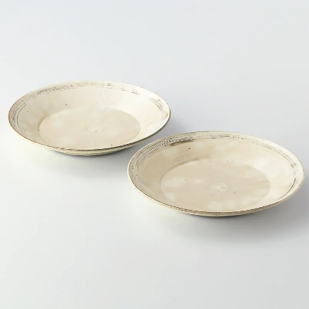 浮雲 パスタ皿 （2枚）