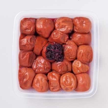 紀州南高梅 しそ漬け梅 1,400g（塩分約12％）