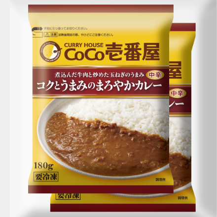 CoCo壱番屋 コクとうまみのまろやかカレー 2個