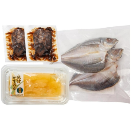 肴三選 うなぎ(50g×2)×干物(2尾)×数の子(60g×1)