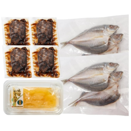 肴三選 うなぎ(50g×4)×干物(2尾)×数の子(60g×1)