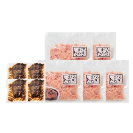 鰻と鮪 和の馳走庵(うなぎ50g×4、まぐろたたき80g×5)