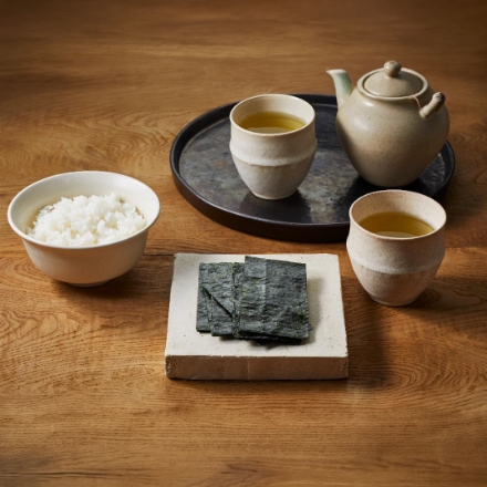 山本山 海苔詰合せ (焼海苔 8切×30枚、味付海苔 8切×30枚、板のり 6枚)