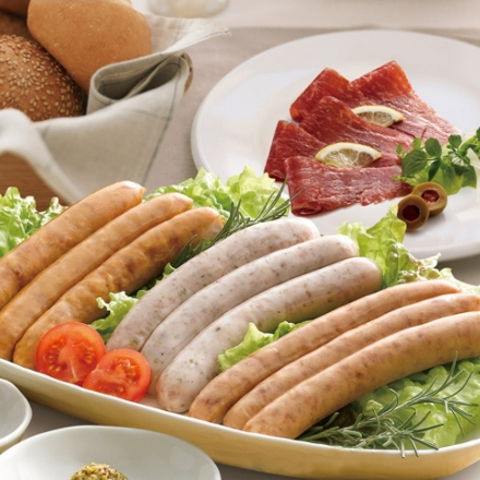 国産黒毛和牛生ハムとソーセージセット