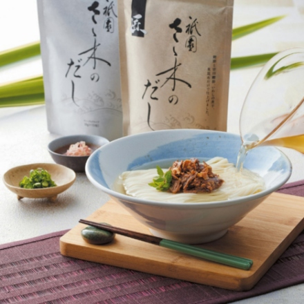 「祇園さゝ木」だしと牛しぐれ煮・手延素麺セット